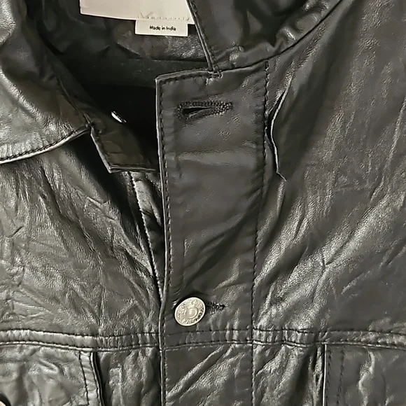 Zadig&VoltaireBase crinkle leather jacket - Picture 12 of 14